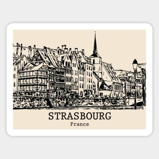 Strasbourg - France Magnet